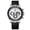 White dial_Silicon band, variant on Watch for Men Waterproof Stainless Steel Quartz Chronograph Watches with Date Luminous