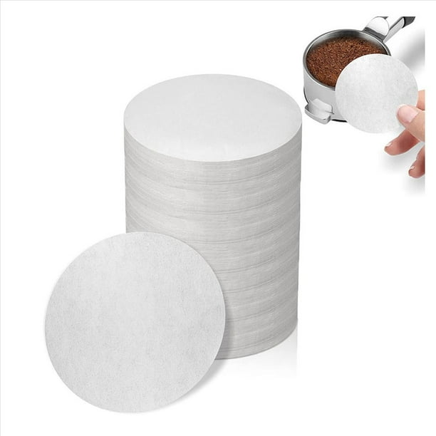 Papel de Filtro de Café Expreso 58mm-1600 Piezas Filtro de Papel de Café Sin Blanquear para Máquina de Café Expreso - Filtros de Café Expreso Portafilter