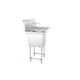 thumbnail image 2 of Pemberly Row Stainless Steel Kitchen Prep/Utility Sink and Faucet in Silver, 2 of 7