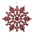 thumbnail image 1 of Vickerman M101505 Flocon de Neige à Paillettes Bordeaux 12-Pvc, 1 of 2