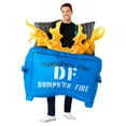thumbnail image 1 of Dumpster Fire Adult Inflatable Costume, 1 of 3