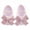 Pink, variant on Uccdo Newborn Baby Girls Casual Flats Shoes Infants Non-Slip Cute Bowknot Princess Dress Shoes 0-12M