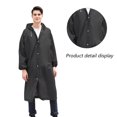 thumbnail image 4 of 2 juegos de impermeable de una sola pieza para senderismo al aire libre, impermeable no desechable para adultos, impermeable transpirable grueso de EVA, 4 of 5