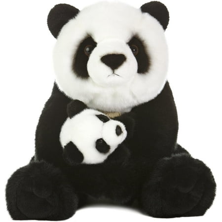 Aurora® Adorable Miyoni® Panda with Cub Stuffed