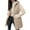Khaki, variant on Womens Long Puffer Vest Quilted Hooded with Button Down Sleeveless Jacket Casual Zip Up Padded for Winter Coat and Layering XXXXL Size Beige