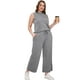 thumbnail image 4 of Conjunto de 2 piezas SAMPEEL para mujer, casual, salón, cuello alto, gris, L, 4 of 6