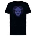 thumbnail image 1 of Purple Lion Head T-Shirt Men -Image by Shutterstock, Male Medium, 1 of 2