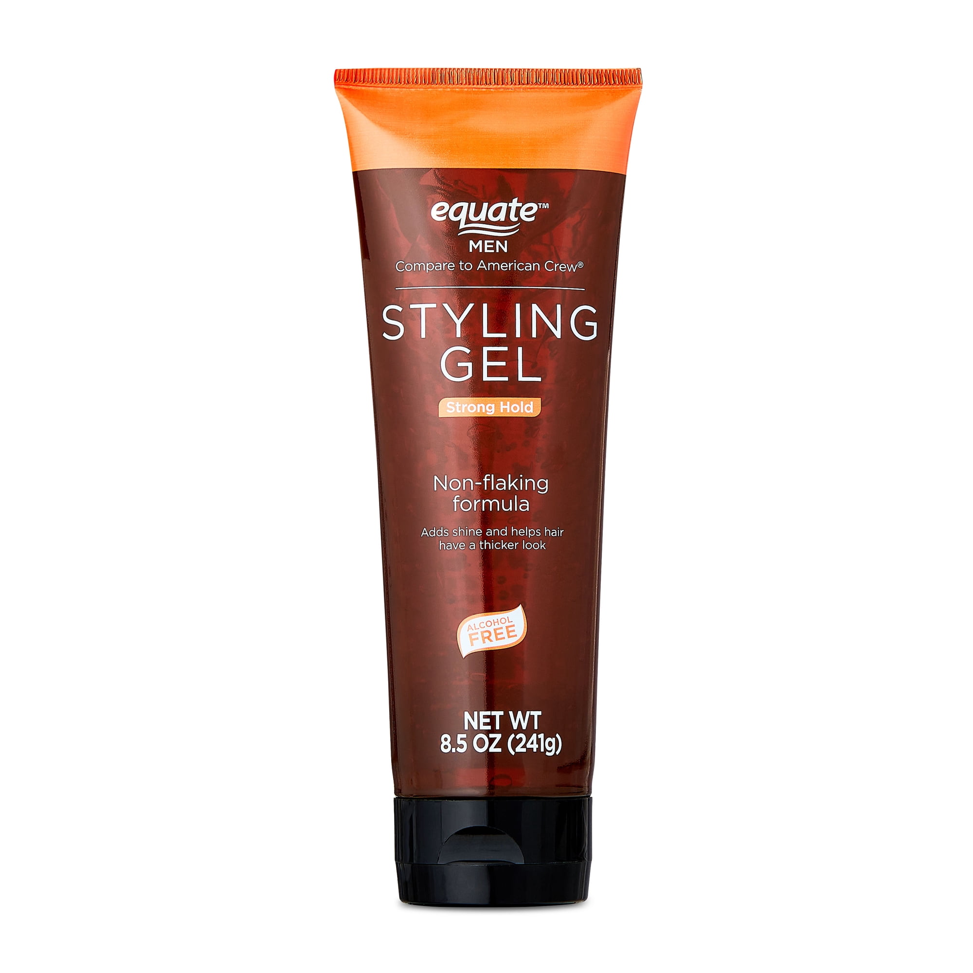Equate Men Styling Gel for Strong Hold and Shine with Non-flaking Formula, 8.5 oz, Compare to American Crew®