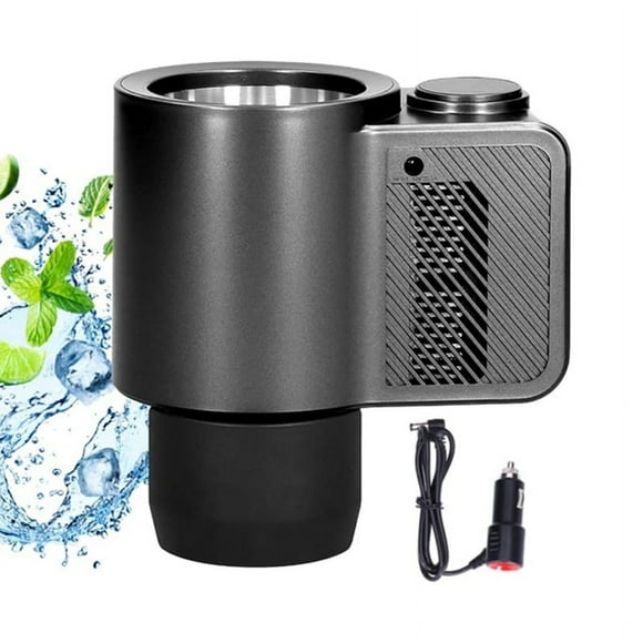Smart Car Cup Holder Cooling Auto Cup Drink Holder for Camping Travel Driving Beverage Cans Cooler