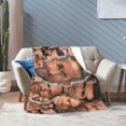 thumbnail image 5 of Fleece Throw Blanket for Couch Sofa or Bed, Ryan Hams Reynolds Soft Fuzzy Plush Blanket, Luxury Flannel Lap Blanket, Super Cozy and Comfy for All Seasons 80x60 inch, 5 of 7