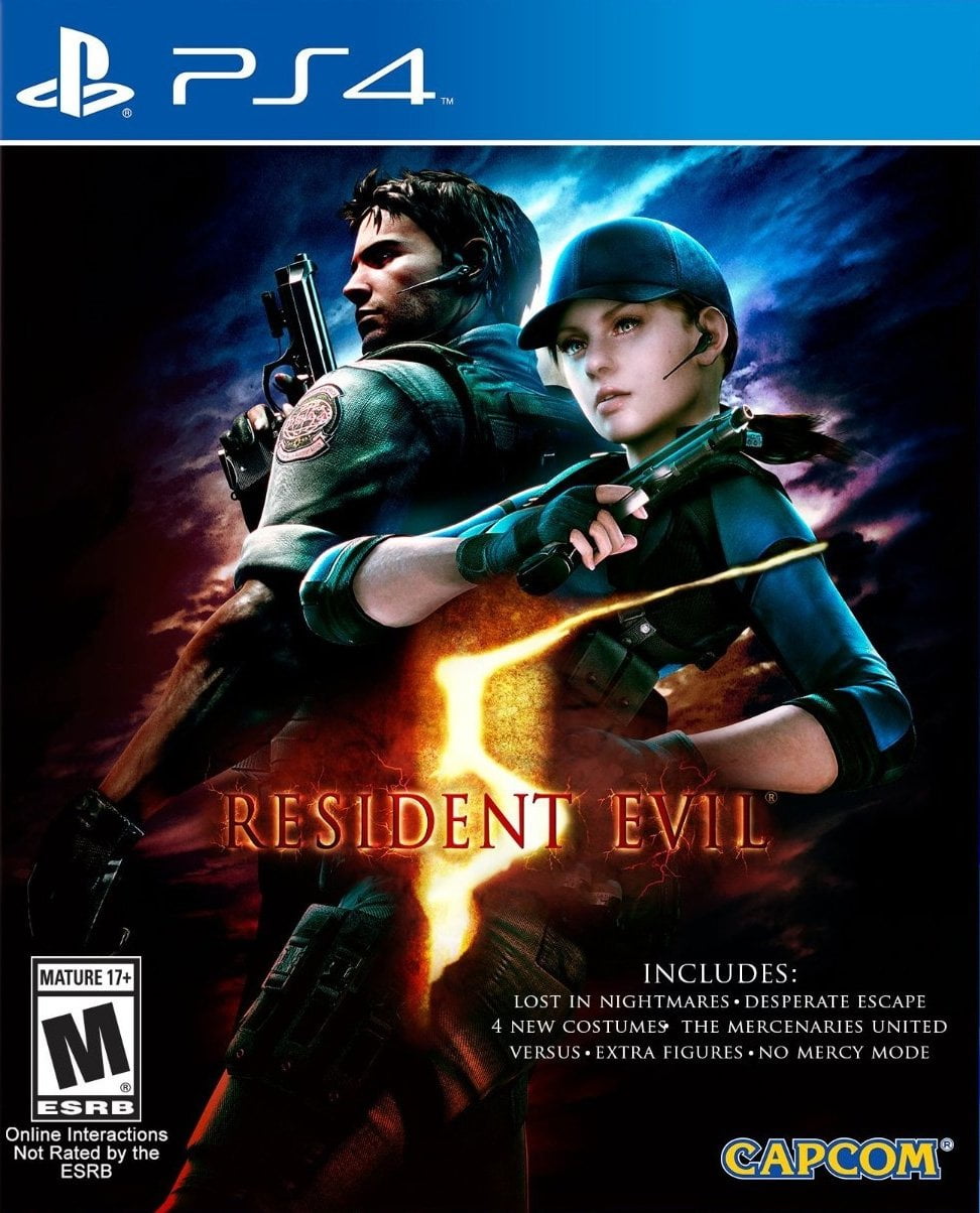 Resident Evil 5, Sony PlayStation 4- - Walmart.com