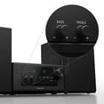 thumbnail image 3 of Panasonic Bluetooth Compact Home Stereo System with 2-Way Speakers, Amp, CD Player, Radio, and Remote, PM700, SC-PM700PP-K, 3 of 9