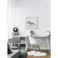 thumbnail image 3 of Marmont Hill Walking Zebra Framed Wall Art, 3 of 6
