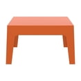 thumbnail image 2 of Compamia Box Resin Patio Coffee Table in Orange, 2 of 5
