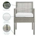 thumbnail image 6 of Modway Aura All Weather Wicker Patio Dining Arm Chair - Set of 2, 6 of 6