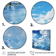 thumbnail image 3 of Designart "Canvas of the Skies Cloudy Artistry XI" Nautical & Beach Wall Decor, 3 of 5