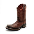 thumbnail image 7 of The Western Shops Men’s Genuine Leather Lizard Print Square Toe Dress Cowboy Boot, 7 of 7