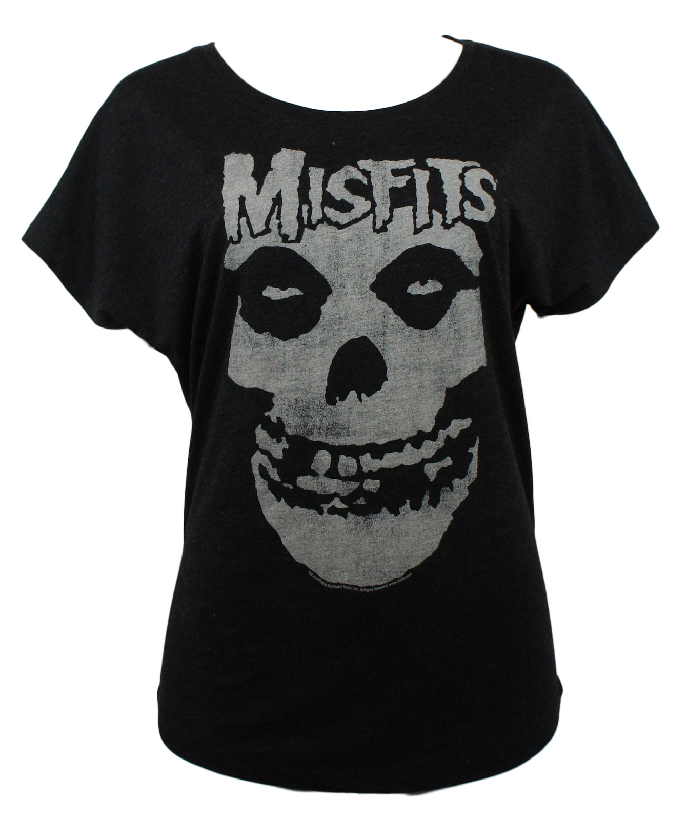 Impact The Misfits Skull Logo Girl Juniors Dolman T Shirt