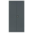 thumbnail image 2 of Sandusky Elite Series Steel Freestanding Garage Storage Cabinet with Adjustable Shelves in Charcoal, 36 in. W x 72 in. H x 24 in. D, 2 of 5