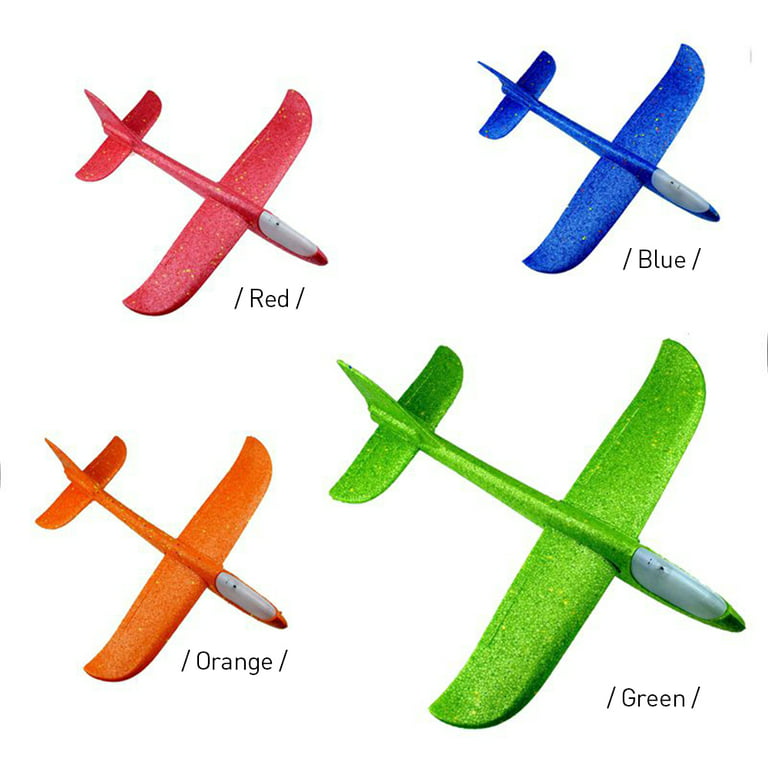 4 Pack 18.9 Airplane Toys, Boy Toys, 2 Flight Mode Foam Glider Plane for  Kids, Family Yard Game Flying Toys, Birthday Gifts for 3 4 5 6 7 8 9 10  Year Old Boys Girls Kids Party Favors, Random Color