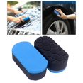 thumbnail image 4 of 2x 2 almohadillas de esponja para de coches, mantenimiento de automático, espuma de cera, pulido, Kit de limpieza de cocina, esponja de Sunnimix Esponja de lavado de autos, 4 of 8