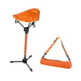 thumbnail image 4 of S SERENABLE Camping Stool with Storage Bag Practical Portable for Backyard Travel Hiking orange, 4 of 9