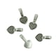 thumbnail image 4 of Paquete de 100 Aleaciones Pegamento Plano Pad Bails Colgante Cabujón Joyas, Plata Antigua, 4 of 9
