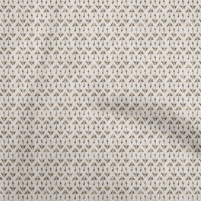 oneOone Velvet Brown Fabric Asian Dabu Sewing Craft Projects Fabric Prints By Yard 58 Inch Wide
