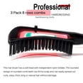 thumbnail image 6 of Livhil 3 Pack Hair Detangler Brush for Afro America/African Hair Textured 3a to 4c Kinky Wavy/Curly/Coily/Wet/Dry/Oil/Thick/Long Hair, Detangling Brush for Natural Hair,Detangle Brush, 6 of 7