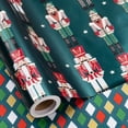thumbnail image 2 of Rollo de papel de regalo RUSPEPA Vintage Nutcracker 43x10 m, 2 of 8