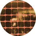 thumbnail image 1 of Ahgly Company Tapis d'Intérieur Rond Lavable en Machine Transitionnel Rouge Nuit, 4 Pieds Rond, 1 of 7
