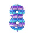 thumbnail image 1 of Juanbudong, tema del videojuego Number 8 Balloons, cumpleaños de 1 m, 1 of 6