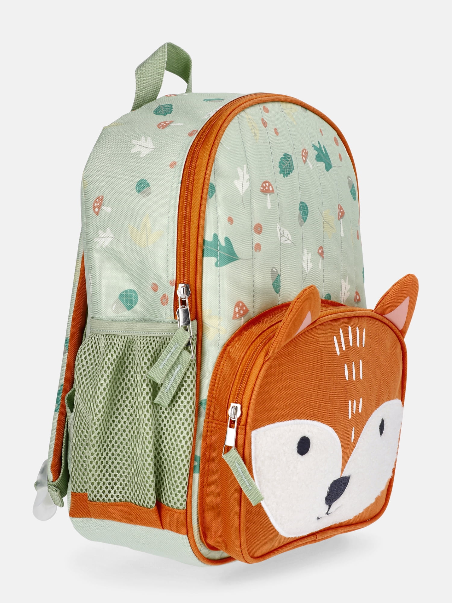 Wonder Nation Toddlers' 13.5" Fox Hollow Backpack, Frosted Mint Green