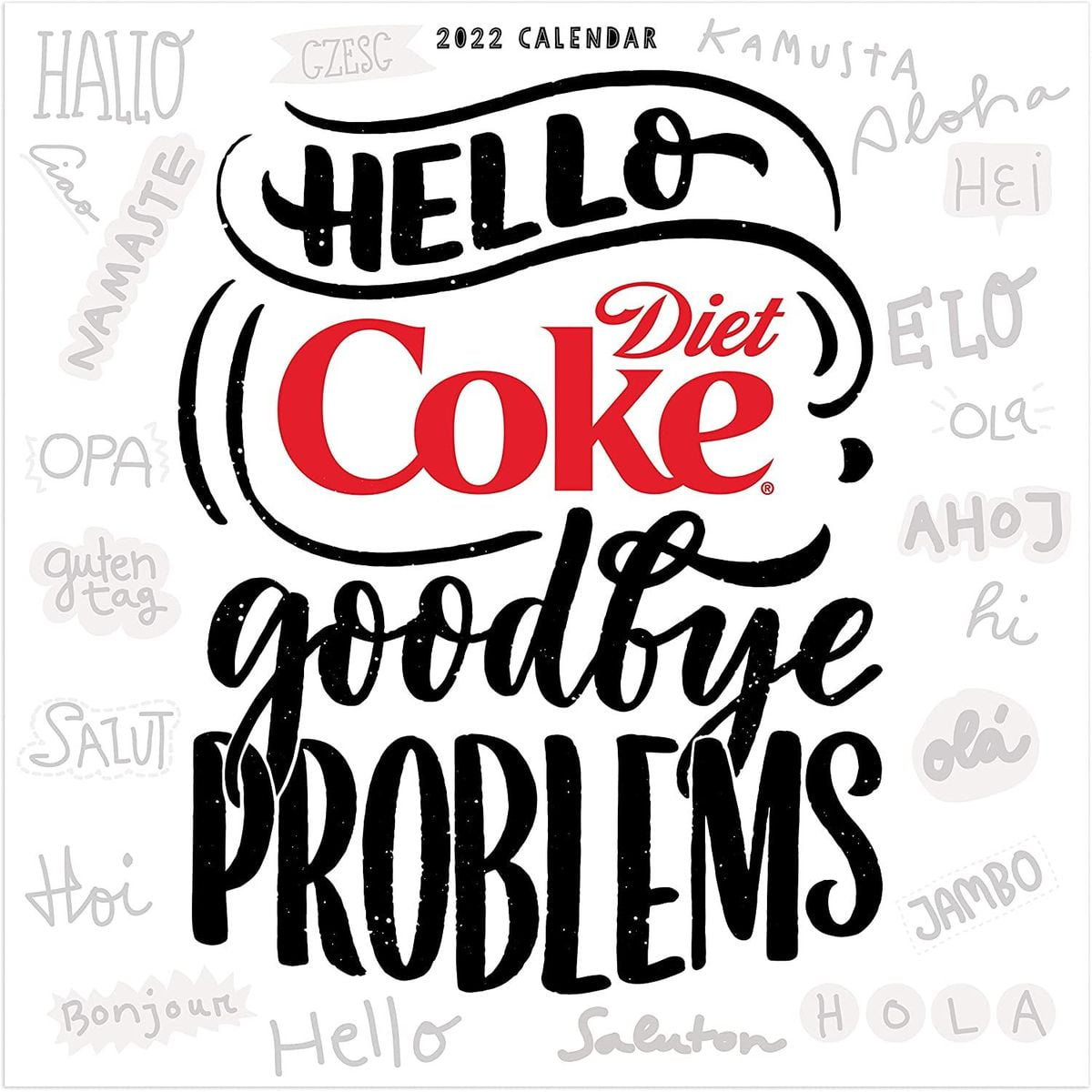 2023 Funny Calendar 2022 - 2023 Monthly Wall Calendar, 16 Month Large Grid, Funny Diet Soft  Drinks Quotes Theme, 12" X 12" - Walmart.com