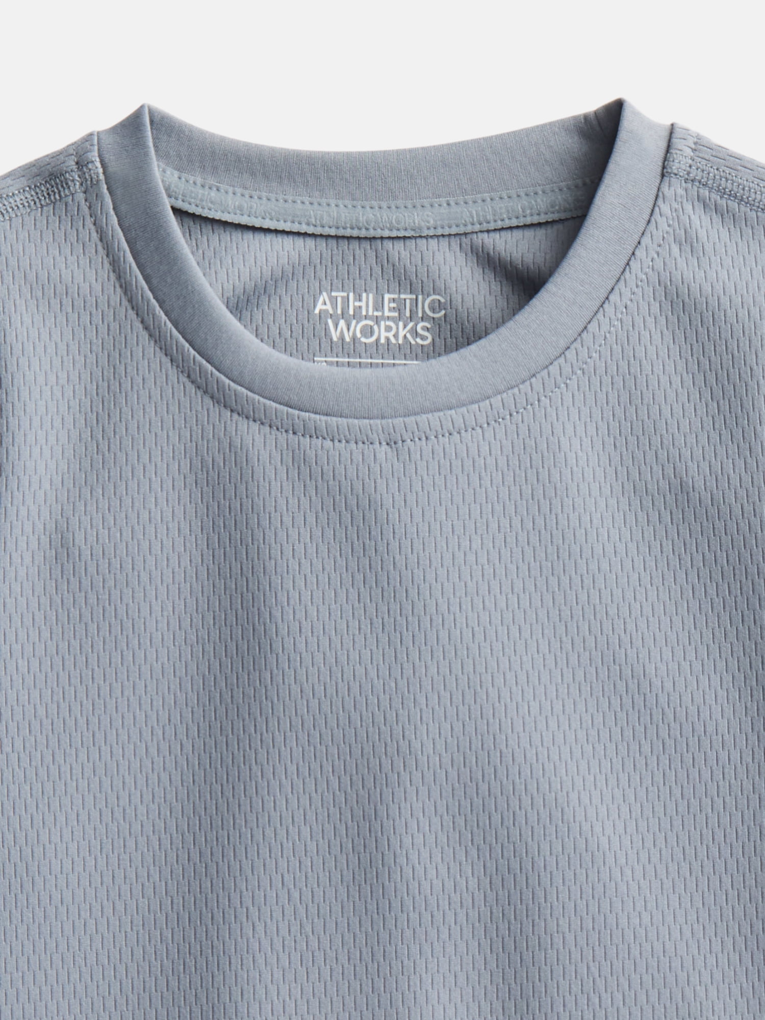 Athletic Works Boys Active Mesh Tee, Sizes 4-18 & Husky