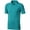 Aqua, variant on Mens Calgary Short Sleeve Polo