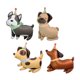 thumbnail image 1 of Juego de globos de aluminio con diseño de perro con dibujos animados de cachorros, 4 unidades, 1 of 2