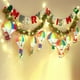 thumbnail image 1 of Adornos Navideños con Banderas, Cintas Brillantes, Adornos para Árbol de Navidad y Adornos Decorativos., 1 of 6