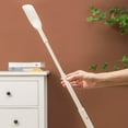 thumbnail image 4 of 1PC Adjustable Shoe Puller Telescopic Adjustable Length Shoe Horn Retractable Shoe Horn Assists To Wear Shoehorn Shoe Lifter Telescopic Shoe Horn With Long Handle White, 4 of 8