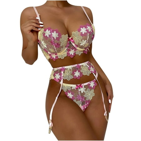 

Sexy Women One-Piece Lingerie Spitzen-Body mit tiefem V-Teddy-Mini-Babydoll Ropa de Dormir Cuello V Sin Espalda Sujetador Transparente Tanga Sexy Dessous Set Halter Nightwear Mini Teddy
