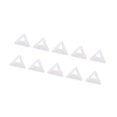 thumbnail image 4 of Almencla 10 Pieces Soccer Triangle Training Cones Practice Lightweight Cross Training White, 4 of 8