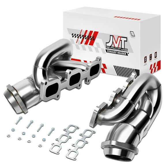 Stainless Steel Shorty Exhaust Manifold Header for 2011-2017 Ford Mustang V6 3.7L