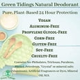 thumbnail image 5 of Green Tidings All Natural Deodorant, Unscented 1 Ounce  10.00% Off Auto renew, 5 of 6