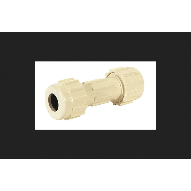 Acoplamiento de CPVC KBI Homewerks de 1/2 pulgada de deslizamiento x 1/2 pulgadas de diámetro