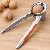 Nut Cracker under $5! Bzdzmqm Alloy Nutcracker Tool for Walnuts Pecans Hazelnuts, Multi-Functional Nut Opener Pliers, Heavy Duty Nutcracker for Hard Shell Nuts, Ergonomic Kitchen Gadget for Food
