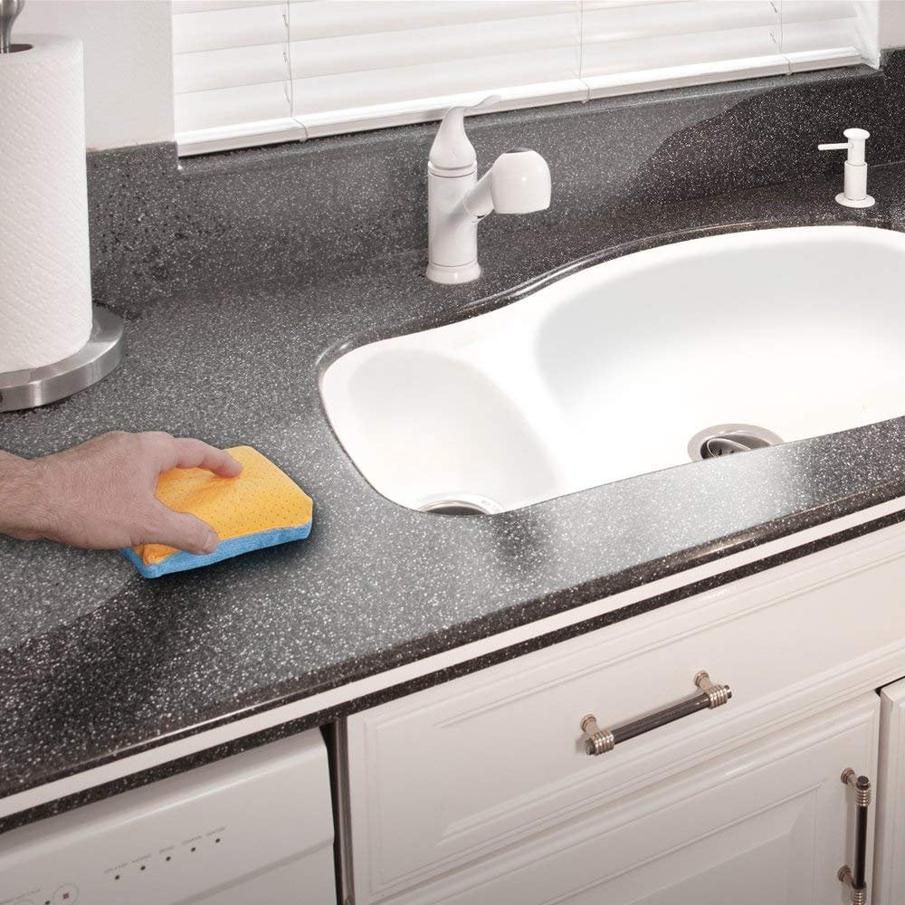 Rejuvenate Kitchen & Bathroom Countertop Polish  Brings Back Shine and Luster to All Kitchen and Bathroom Countertops in One Easy Application  16 Ounce
