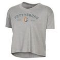 thumbnail image 2 of Women's Alternative Apparel  Gray Gettysburg Bullets Retro Jersey Headliner Cropped T-Shirt, 2 of 3