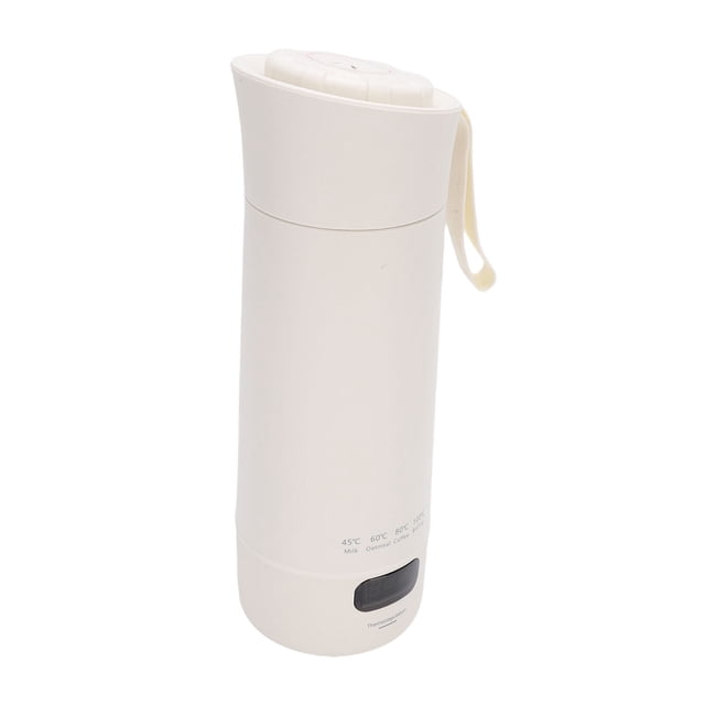 Mini de voyage électrique en acier inoxydable, conception d'affichage chauffant rapide facile à nettoyer la petite chaudière à eau chaude pour le camping300w 400 ml