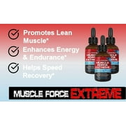 Best Muscle Building Supplement Muscle Force Extreme 345mg Our Strongest Strength & Endurance Spray, Improves Muscle Strength and Recovery Times