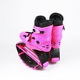 thumbnail image 6 of Joyfay Jumping Shoes X-Large Fitness Bounce Boots for Unisex Children Adults Rose Pink Shell 2pcs Buckles 3pcs Rose Pink Springs, 6 of 7